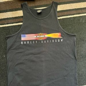 Vintage Sleeveless Harley t shirt